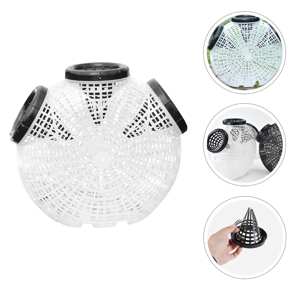 Portable Nets Bait Fishing Traps Cast Cage Mesh for Catching Small Eels Crawfish Lobster Minnows Shrimp White
Portable Nets Bait Fishing Traps Cast Cage Mesh for Catching Small Eels Crawfish Lobster Minnows Shrimp White