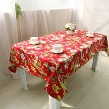 Cotton Tablecloths, Waterproof Table Covers Magnolia Red Dining Table Coffee Table Deco
Cotton Tablecloths, Waterproof Table Covers Magnolia Red Dining Table Coffee Table Deco