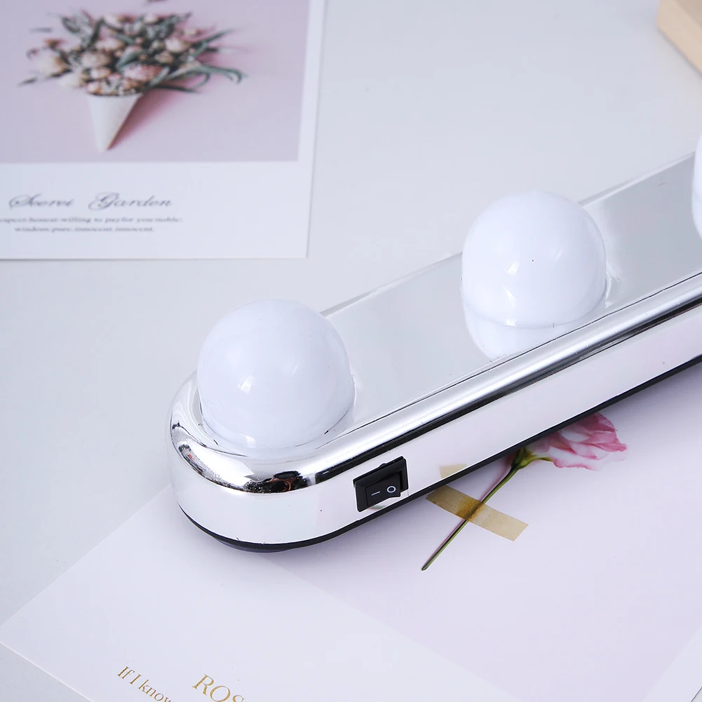 Mirror Light LED 4 Bulbs Indoor Makeup Mirror Lighting Vanity Wall Lamp Suction Cup Mounted For Dressing Table Reading Lighting
Mirror Light LED 4 Bulbs Indoor Makeup Mirror Lighting Vanity Wall Lamp Suction Cup Mounted For Dressing Table Reading Lighting