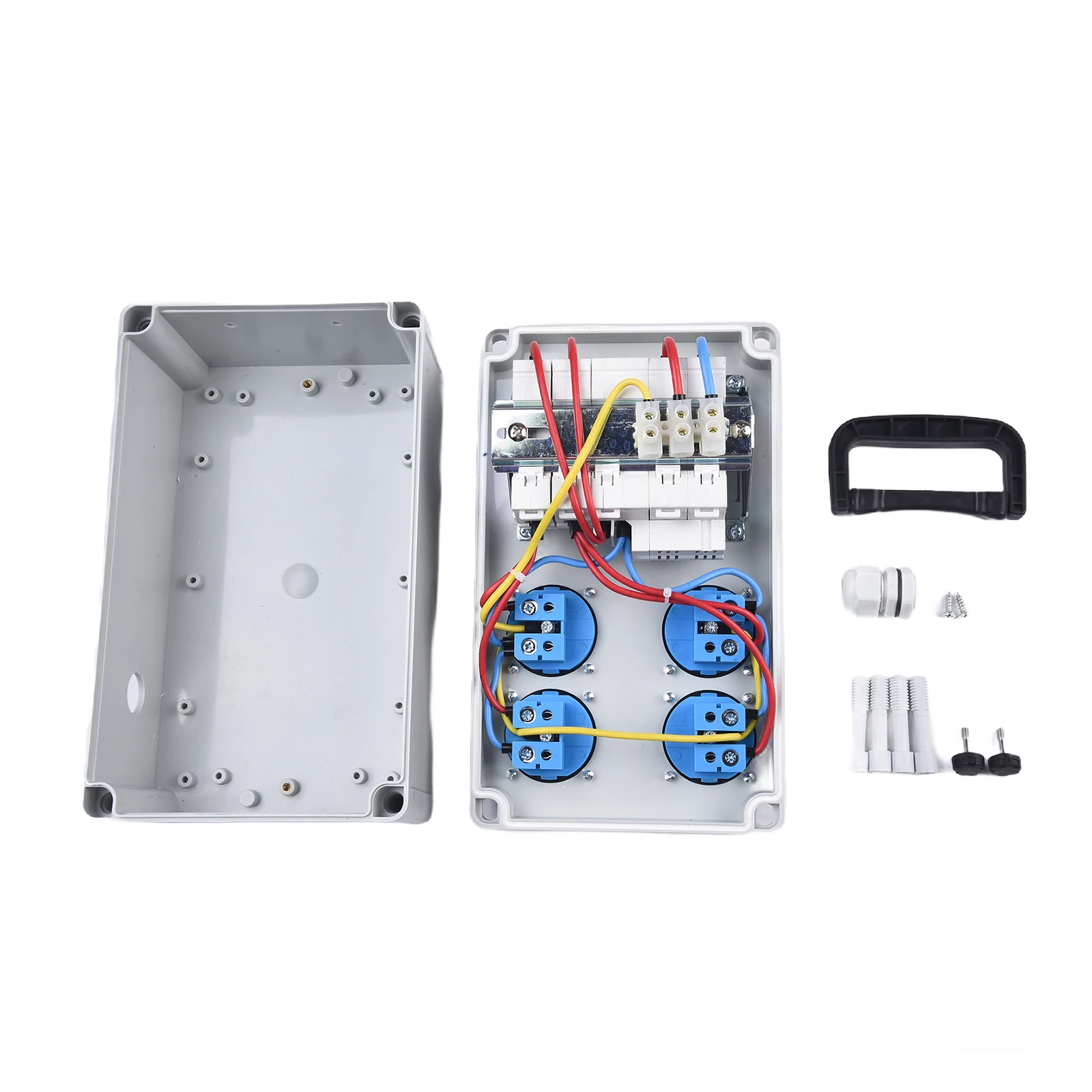 IP67 Portable Switch Socket Box Wall Power Distributor With Socket 4×16A 250V 2P Outdoor Waterproof Switch Socket Box Electrical
IP67 Portable Switch Socket Box Wall Power Distributor With Socket 4×16A 250V 2P Outdoor Waterproof Switch Socket Box Electrical