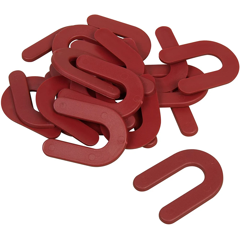 100pcs U-shaped Horseshoe Shims Red PP Reusable Tile Spacers Level Positioning Clip For Horizontal Vertical Tile Installations
100pcs U-shaped Horseshoe Shims Red PP Reusable Tile Spacers Level Positioning Clip For Horizontal Vertical Tile Installations
