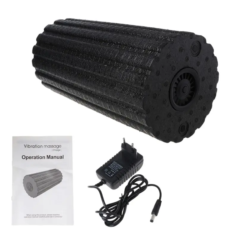 Electric Rechargeable Vibrating Foam Roller Massager Fitness Muscle Pain Relief 
Electric Rechargeable Vibrating Foam Roller Massager Fitness Muscle Pain Relief