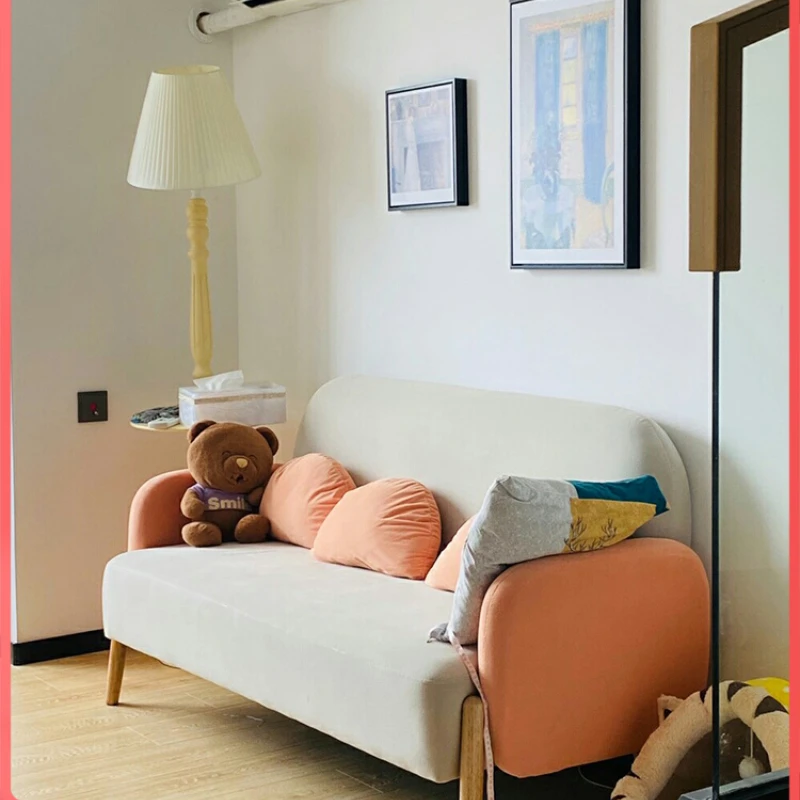 Internet celebrity rental room bedroom ins single two-seater sofa small apartment living room clothing store simple Nordic
Internet celebrity rental room bedroom ins single two-seater sofa small apartment living room clothing store simple Nordic