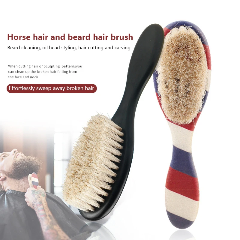 Men's Shaving Brush Hair Salon Haircut Brush Horsehair Shaving Comb Hairdressing Facial Cleaning Styling Tools Hair Cutting
Men's Shaving Brush Hair Salon Haircut Brush Horsehair Shaving Comb Hairdressing Facial Cleaning Styling Tools Hair Cutting