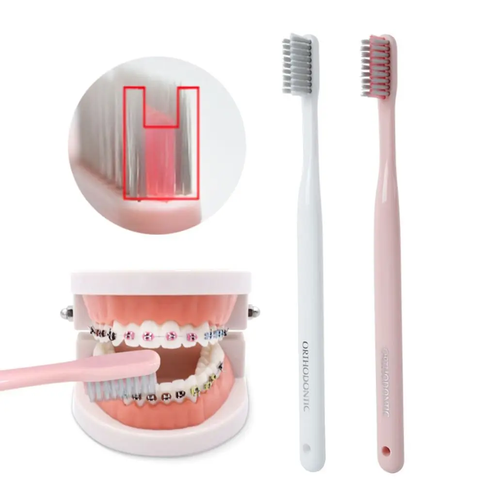 

Oral Health Cleaner Inter-Dental Soft Bristle Dental Tooth Brush Teeth Brace Brush U-Shaped Toothbrush Orthodontic Toothbrush