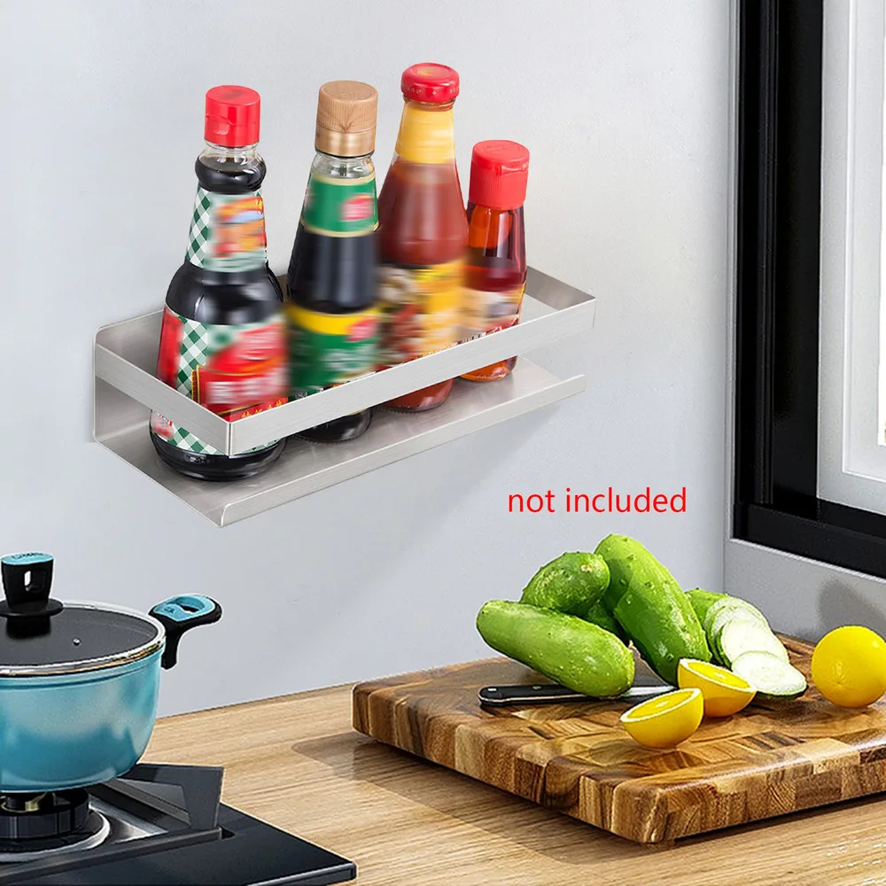 Одна кухонная стандартная полка для хранения из нержавеющей стали большой емкости просторное украшение для дома с полированной поверхностью 23 × 10,5 × 6 см 
Одна кухонная стандартная полка для хранения из нержавеющей стали большой емкости просторное украшение для дома с полированной поверхностью 23 × 10,5 × 6 см