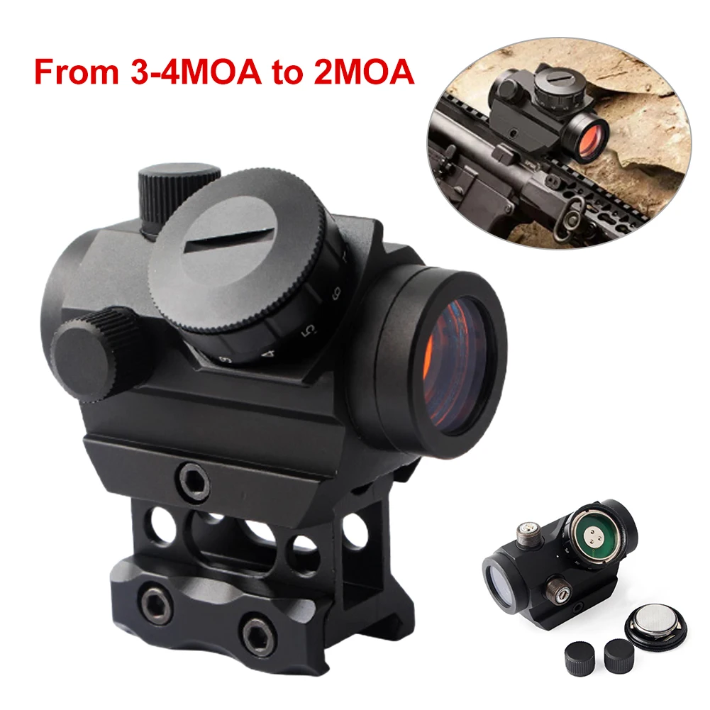 1 Set Red Dot Sight With 2 MOA And 9 Brightness Settings Shockproof Aluminum Body Coated Lens Reflex Sight With 20mm Rail
1 Set Red Dot Sight With 2 MOA And 9 Brightness Settings Shockproof Aluminum Body Coated Lens Reflex Sight With 20mm Rail