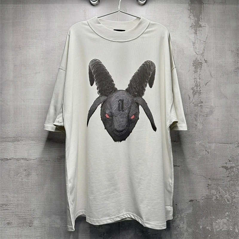 Arnodefrance Red Eyed Capricorn Goat Head Print ADF T Shirt Tees Vintage Washed Streetwear T-shirts y2k
Arnodefrance Red Eyed Capricorn Goat Head Print ADF T Shirt Tees Vintage Washed Streetwear T-shirts y2k