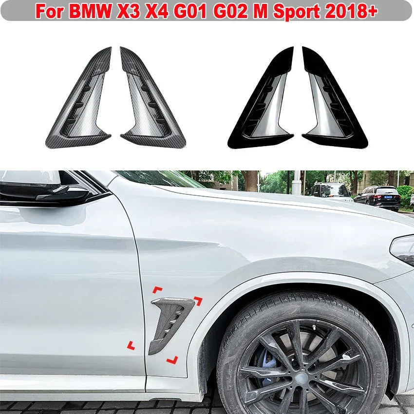Car Shark Gills Fender Sticker For BMW X3 X4 G01 G02 M Sport 2018+ Side Air Flow Outlet Vent Cover Decoration Car Accessories
Car Shark Gills Fender Sticker For BMW X3 X4 G01 G02 M Sport 2018+ Side Air Flow Outlet Vent Cover Decoration Car Accessories