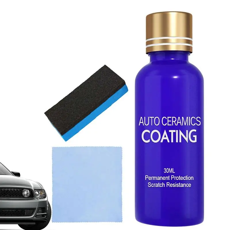 

30ml Ceramic Car Coating Hydrochromo Paint Care Nano Top Quick Coat Polymer Detail Protection Liquid Wax Car Care HGKJ S6