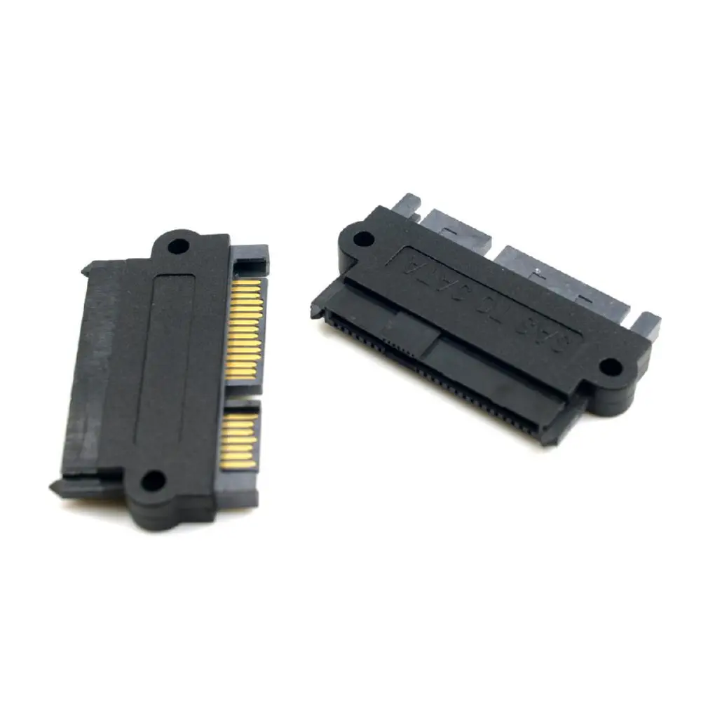

Hard Disk Drive Raid Adapter Cablecc 22 Pin 15 To 7 With Sata Power Port Sff-8482 Sas