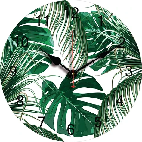 Настенные часы с изображением черепахи, Листьев, тропических растений, круглые бесшумные часы для гостиной, спальни, столовой, офиса, декоративные часы, домашние часы
Настенные часы с изображением черепахи, Листьев, тропических растений, круглые бесшумные часы для гостиной, спальни, столовой, офиса, декоративные часы, домашние часы