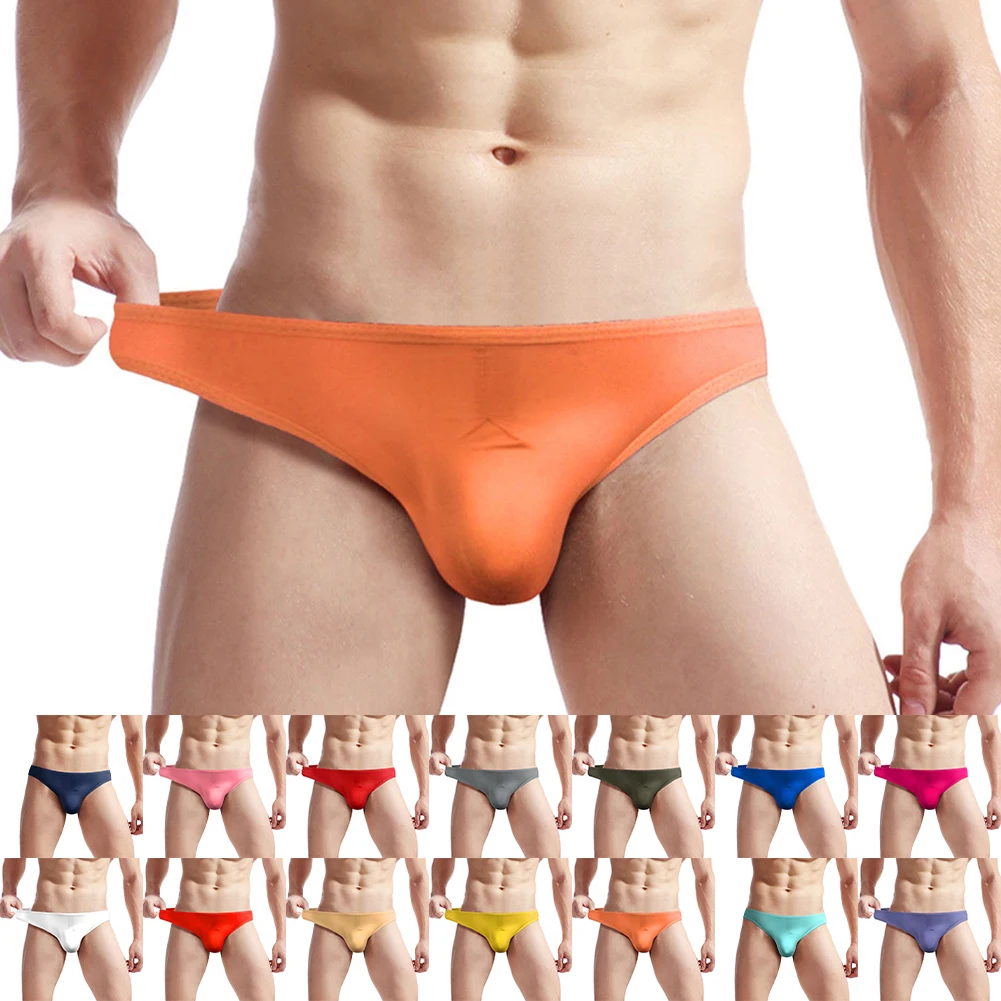 Mens Ice Silk Bikinis Swimming Trunks Sexy Briefs Trunks Underwear Shorts Gifts For Men Bulge Pouch Soft Boy Sissy G-string
Mens Ice Silk Bikinis Swimming Trunks Sexy Briefs Trunks Underwear Shorts Gifts For Men Bulge Pouch Soft Boy Sissy G-string
