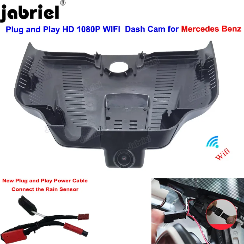Plug and Play HD Wifi Dash Cam Car DVR For Mercedes A Class w177 A200 A220 A250 w118 x156 cla gla 35 45 amg 2019 2020 2021 2022
Plug and Play HD Wifi Dash Cam Car DVR For Mercedes A Class w177 A200 A220 A250 w118 x156 cla gla 35 45 amg 2019 2020 2021 2022