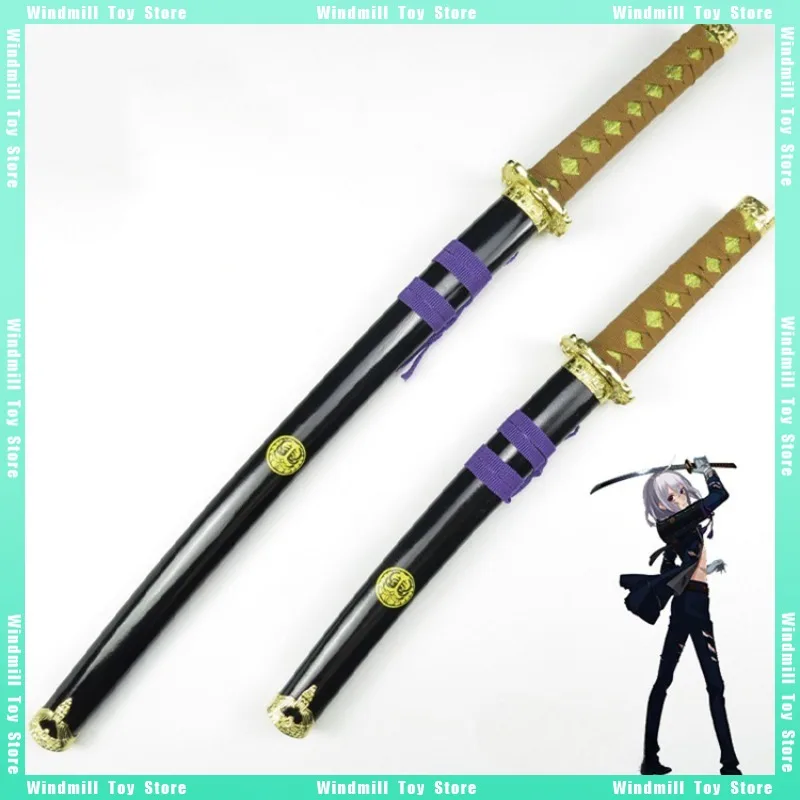 

Touken Ranbu Honebami Toushirou Tanto Anime Game Periphery 54cm Wooden Samurai Sword Katana Blade Cosplay Weapon Model Crafts