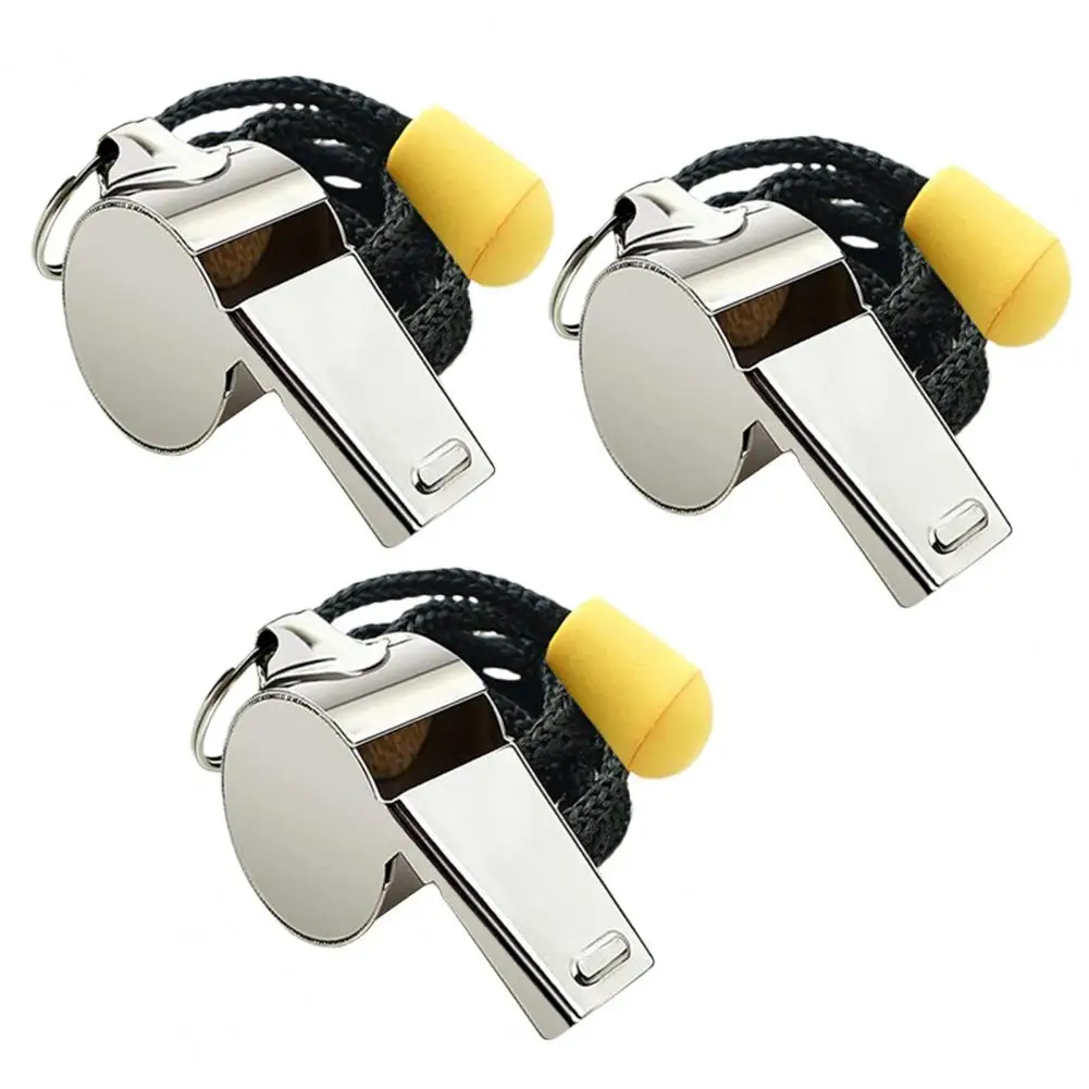 Outdoor Whistle Stainless Steel Whistle Stainless Steel Sports Whistles with Lanyard Loud Portable Training for Coaches
Outdoor Whistle Stainless Steel Whistle Stainless Steel Sports Whistles with Lanyard Loud Portable Training for Coaches