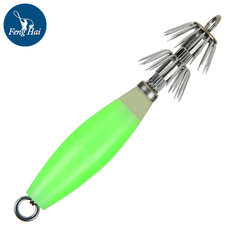 Luminous Simulation Squid Hooks Fishing Lure Exploding Hooks Double Umbrella 32 Hook Pin Octopus Hooks Wooden Whrimp Hooks
Luminous Simulation Squid Hooks Fishing Lure Exploding Hooks Double Umbrella 32 Hook Pin Octopus Hooks Wooden Whrimp Hooks