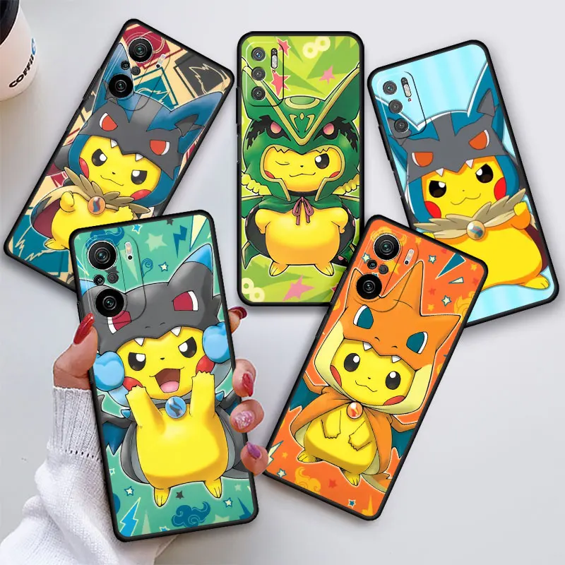 Чехол для Xiaomi Redmi 12 10 9 12C 10C 10A 9A 9C 9T A1 9i K40 K60 K50 Gaming Note 8 7, силиконовый чехол для телефона, покемон Пикачу, чехол
Чехол для Xiaomi Redmi 12 10 9 12C 10C 10A 9A 9C 9T A1 9i K40 K60 K50 Gaming Note 8 7, силиконовый чехол для телефона, покемон Пикачу, чехол