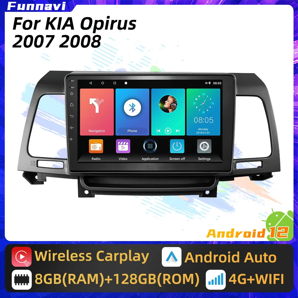 Car Radio For KIA Opirus 2007 2008 2 Din Android GPS Navigation Multimedia Stereo Player WIFI Touch Screen Autoradio Head Unit
Car Radio For KIA Opirus 2007 2008 2 Din Android GPS Navigation Multimedia Stereo Player WIFI Touch Screen Autoradio Head Unit