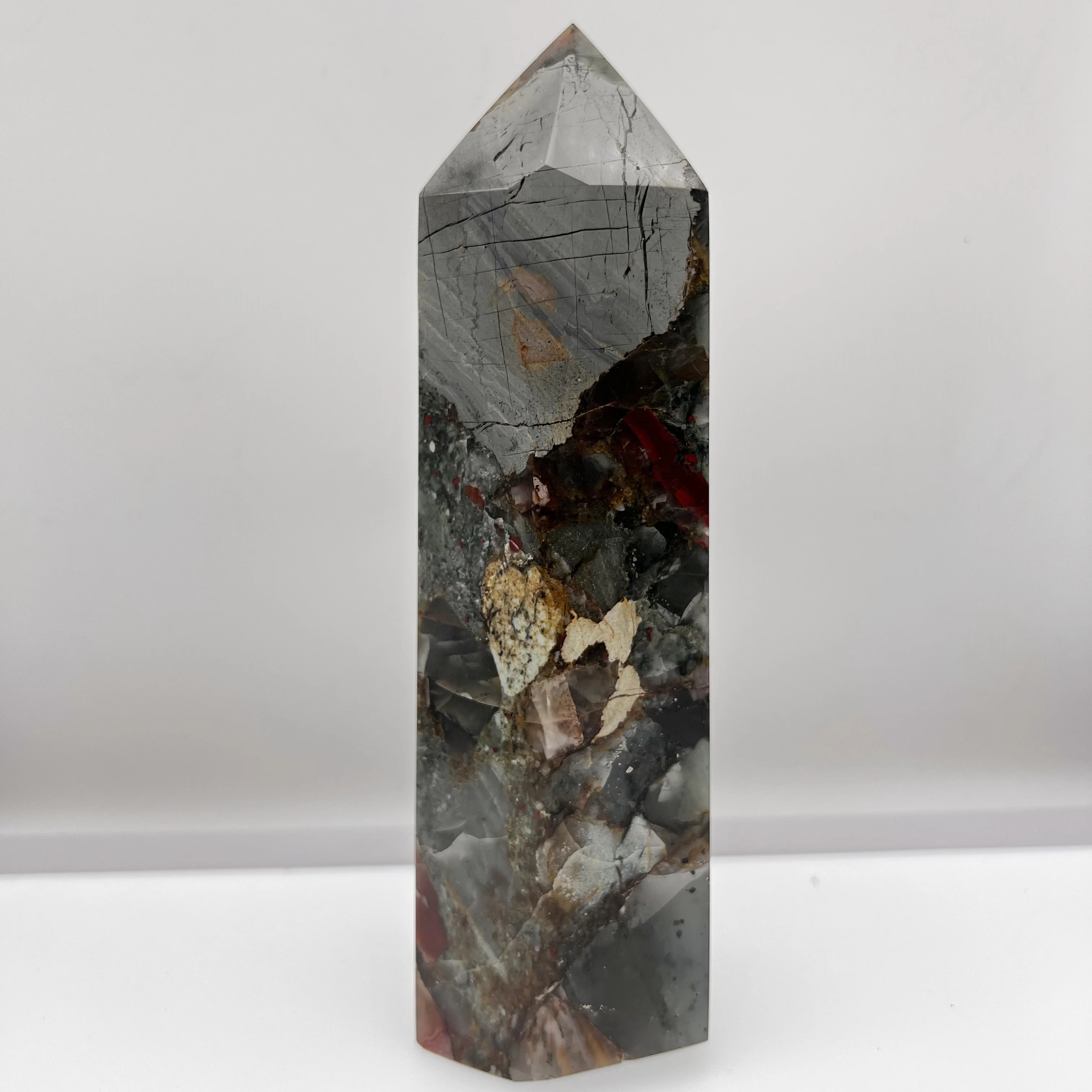 Large Size Dragon Blood Stone Natural Quartz Tower Crystal Point House Furnishings And Decor Bloodstone Minerals Pieces Decor
Large Size Dragon Blood Stone Natural Quartz Tower Crystal Point House Furnishings And Decor Bloodstone Minerals Pieces Decor