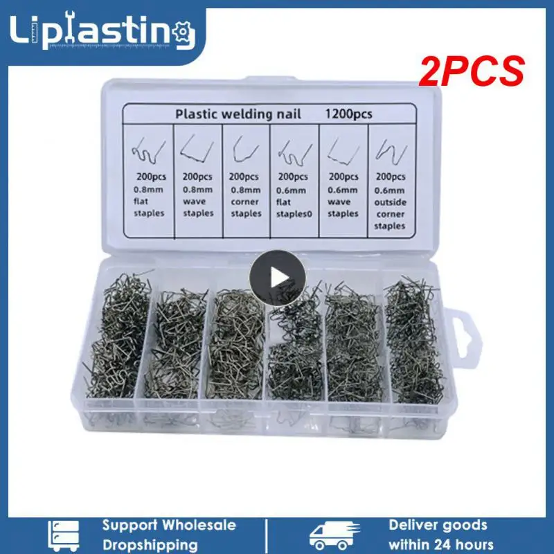 2PCS Hot Stapler Staples For Plastic Welder Automotive Repair Machine Welding Wire Car Bumper Repair Welding Machine Tool
2PCS Hot Stapler Staples For Plastic Welder Automotive Repair Machine Welding Wire Car Bumper Repair Welding Machine Tool