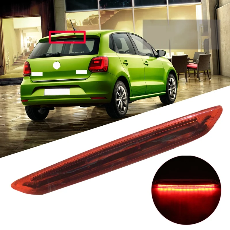 High Auto Level Car Third Brake Light Barn Door Rear Brake Light High Mount Stop Lamp For POLO 4 9N 9N3 2002-2010
High Auto Level Car Third Brake Light Barn Door Rear Brake Light High Mount Stop Lamp For POLO 4 9N 9N3 2002-2010