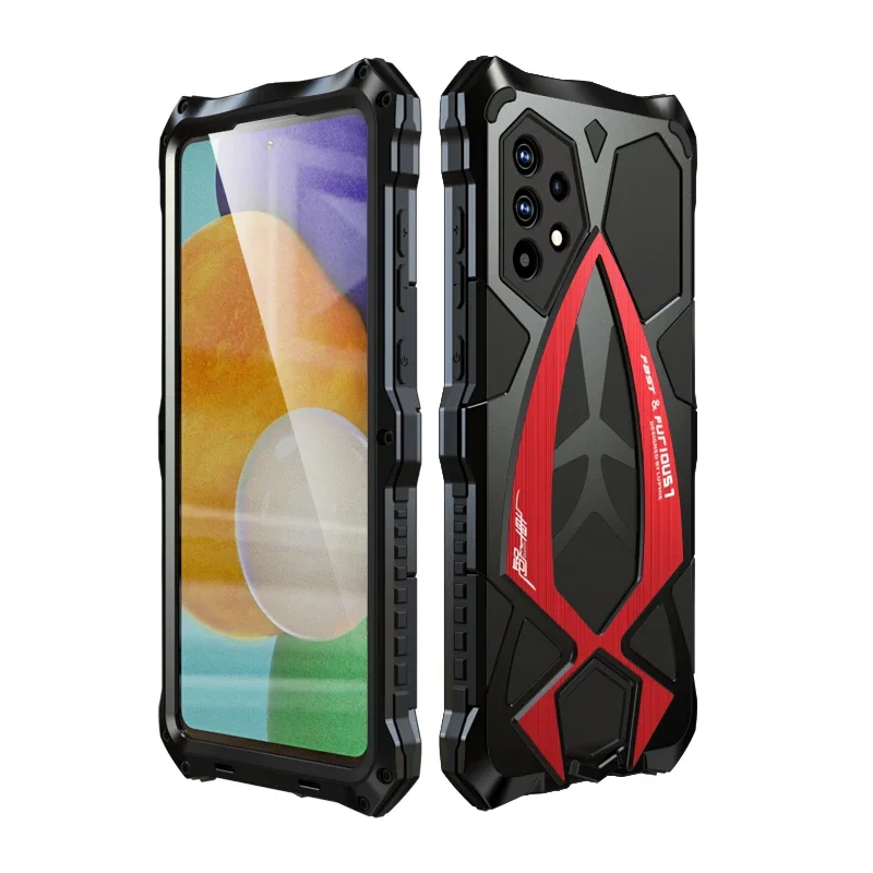 Чехол для Samsung Galaxy A72 A52, металлический армированный чехол для телефона LUPHIE 360, круглая защита, крутой чехол для путешествий 
Чехол для Samsung Galaxy A72 A52, металлический армированный чехол для телефона LUPHIE 360, круглая защита, крутой чехол для путешествий