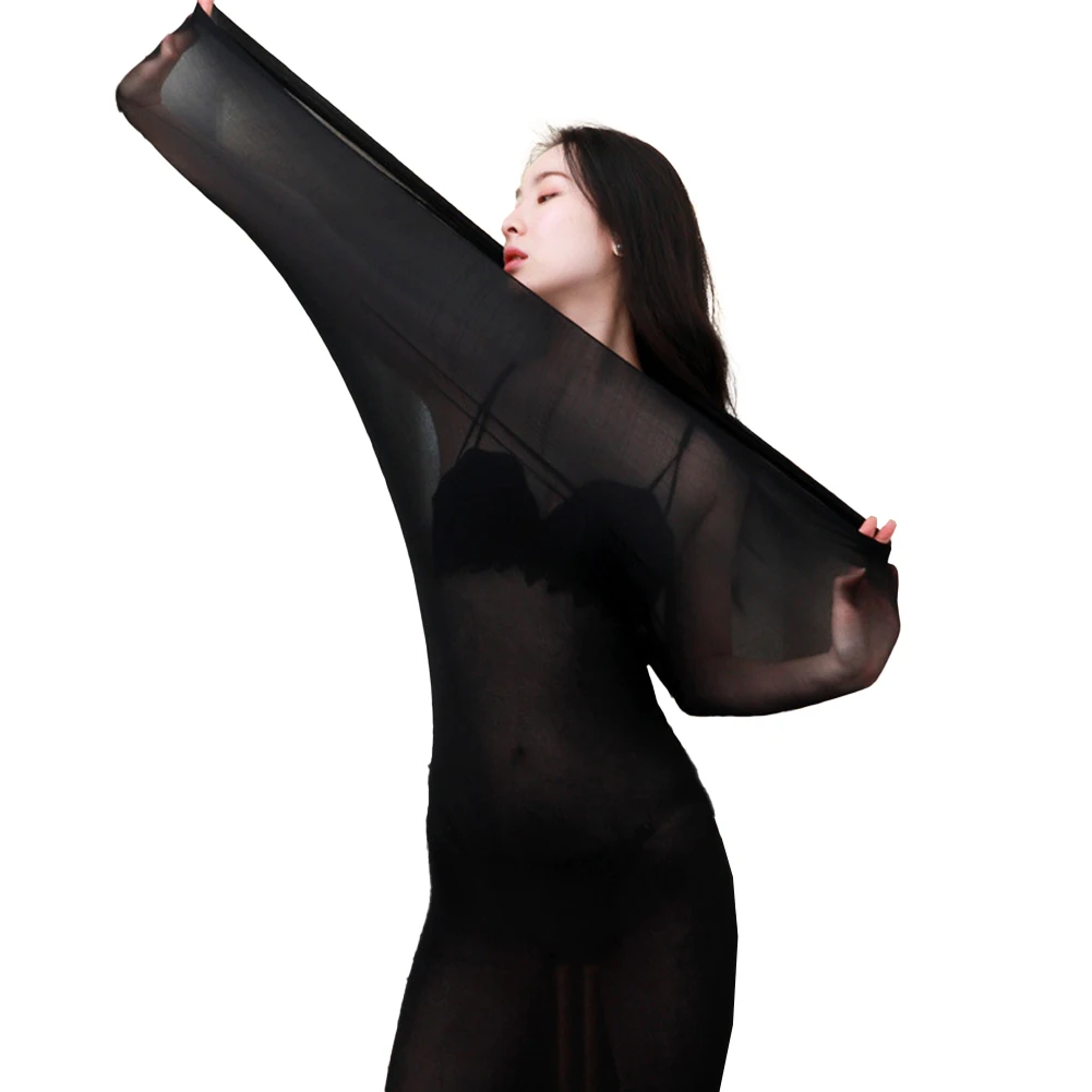 Sexy Women Jumpsuit Ultra-thin Transparent Double Sleeping Bag Seamless Elasticity Body Stockings Solid Seduction Lingerie
Sexy Women Jumpsuit Ultra-thin Transparent Double Sleeping Bag Seamless Elasticity Body Stockings Solid Seduction Lingerie