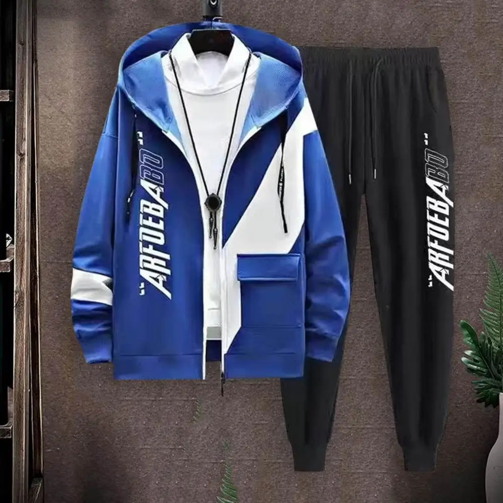 2Pcs/Set Fashion Drawstring Windproof Shrinkable Cuffs Autumn Letter Print Hooded Sweatshirt Jacket Jogging Pants Set
2Pcs/Set Fashion Drawstring Windproof Shrinkable Cuffs Autumn Letter Print Hooded Sweatshirt Jacket Jogging Pants Set
