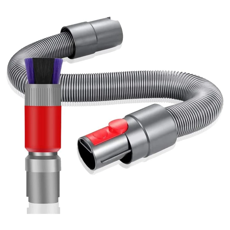 Щетка для пыли для пылесоса Dyson V7 V8 V10 V11 V15, самоочищающаяся мягкая щетка для пыли с гибким удлинительным шлангом 
Щетка для пыли для пылесоса Dyson V7 V8 V10 V11 V15, самоочищающаяся мягкая щетка для пыли с гибким удлинительным шлангом