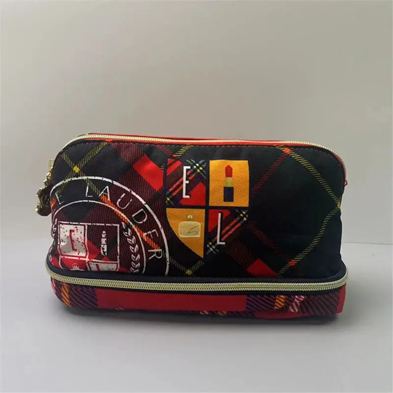 Cute Checkered Pattern Pencil Cases Makeup Bag Storage Portable Organizing Pen Bag Double Layer Handheld Bag Korean Stationery 
Cute Checkered Pattern Pencil Cases Makeup Bag Storage Portable Organizing Pen Bag Double Layer Handheld Bag Korean Stationery