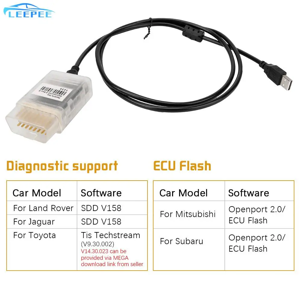 Tactrix Openport 2.0 ECU Chip Tuning Tool Car Diagnostic Tool ECU FLASH OBD2 OBDII Connector for Toyota Mitsubishi Subaru
Tactrix Openport 2.0 ECU Chip Tuning Tool Car Diagnostic Tool ECU FLASH OBD2 OBDII Connector for Toyota Mitsubishi Subaru