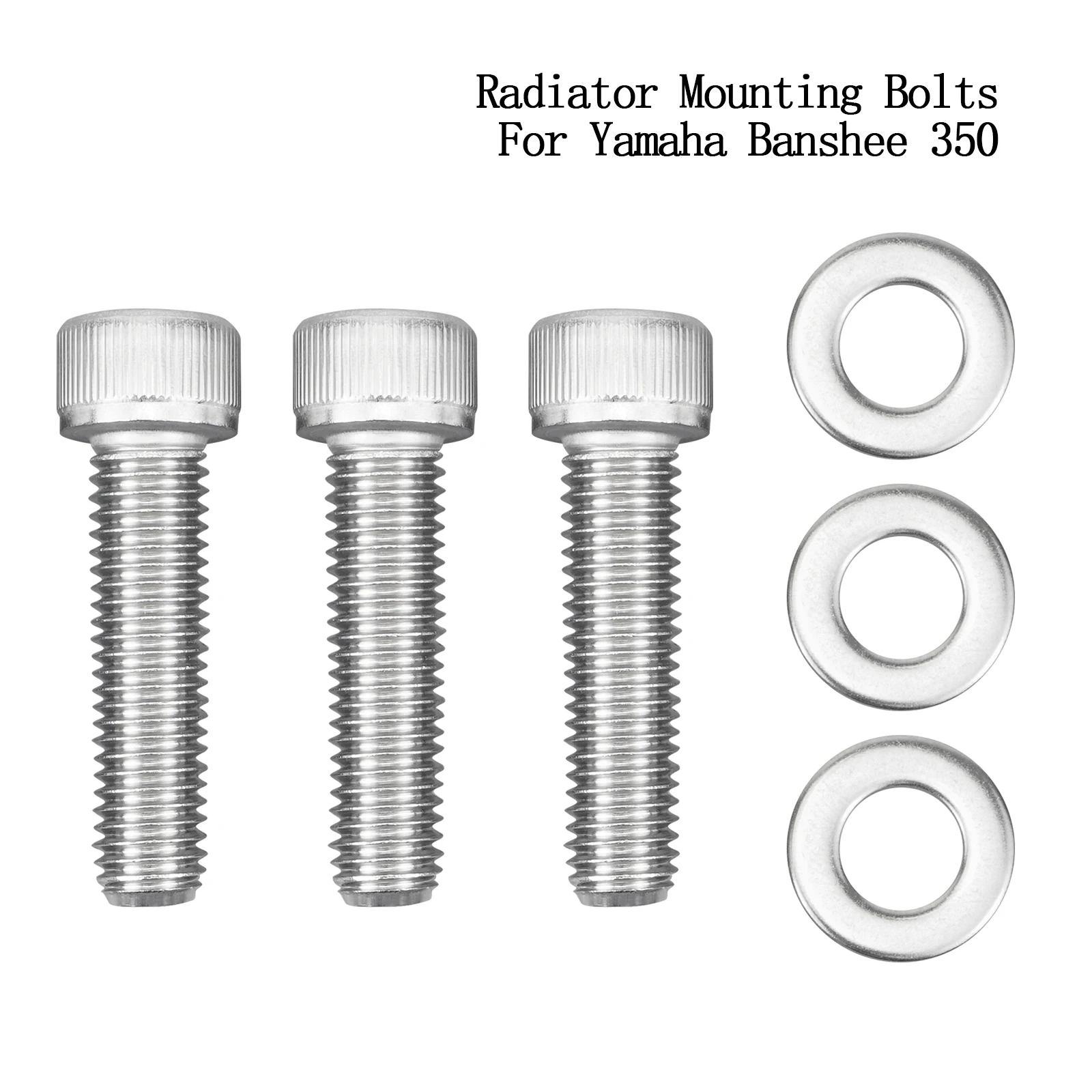 NEW 350 YFZ Radiator Mounting Bolts For Yamaha Banshee 350 YFZ350 1987-1998 2000-2006 ATV Stainless Steel Accessories
NEW 350 YFZ Radiator Mounting Bolts For Yamaha Banshee 350 YFZ350 1987-1998 2000-2006 ATV Stainless Steel Accessories