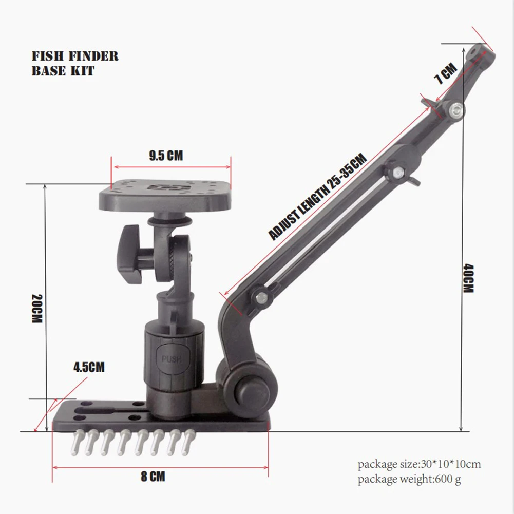 Part Bracket For Kayak Fishing Adjustable Anti-vibration Ball Sleeve Structure Base Bracket Mounting Practical
Part Bracket For Kayak Fishing Adjustable Anti-vibration Ball Sleeve Structure Base Bracket Mounting Practical