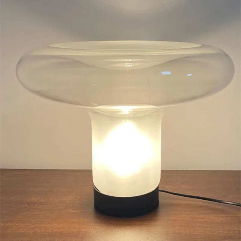 Modern LED Glass Table Lamp Design Table Lamp For Bedroom Living Room Study Hotel Decor Minimalist Mushroom Table Light Fixture
Modern LED Glass Table Lamp Design Table Lamp For Bedroom Living Room Study Hotel Decor Minimalist Mushroom Table Light Fixture
