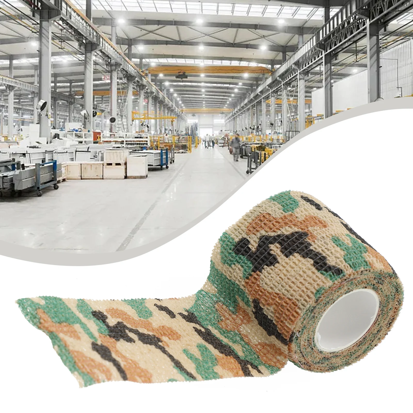Camo Form Reusable Self Cling Camo Hunting Rifle Fabric Tape Wrap Hunting Accessories For Camouflage Equipment Weapons
Camo Form Reusable Self Cling Camo Hunting Rifle Fabric Tape Wrap Hunting Accessories For Camouflage Equipment Weapons