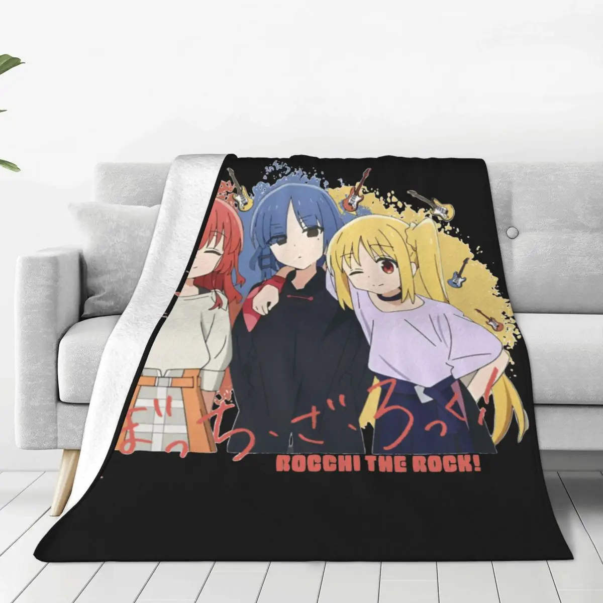 Bocchi The Rock Flannel Blankets Funny Throw Blanket for Sofa Bedding Lounge 125*100cm Bedspreads
Bocchi The Rock Flannel Blankets Funny Throw Blanket for Sofa Bedding Lounge 125*100cm Bedspreads