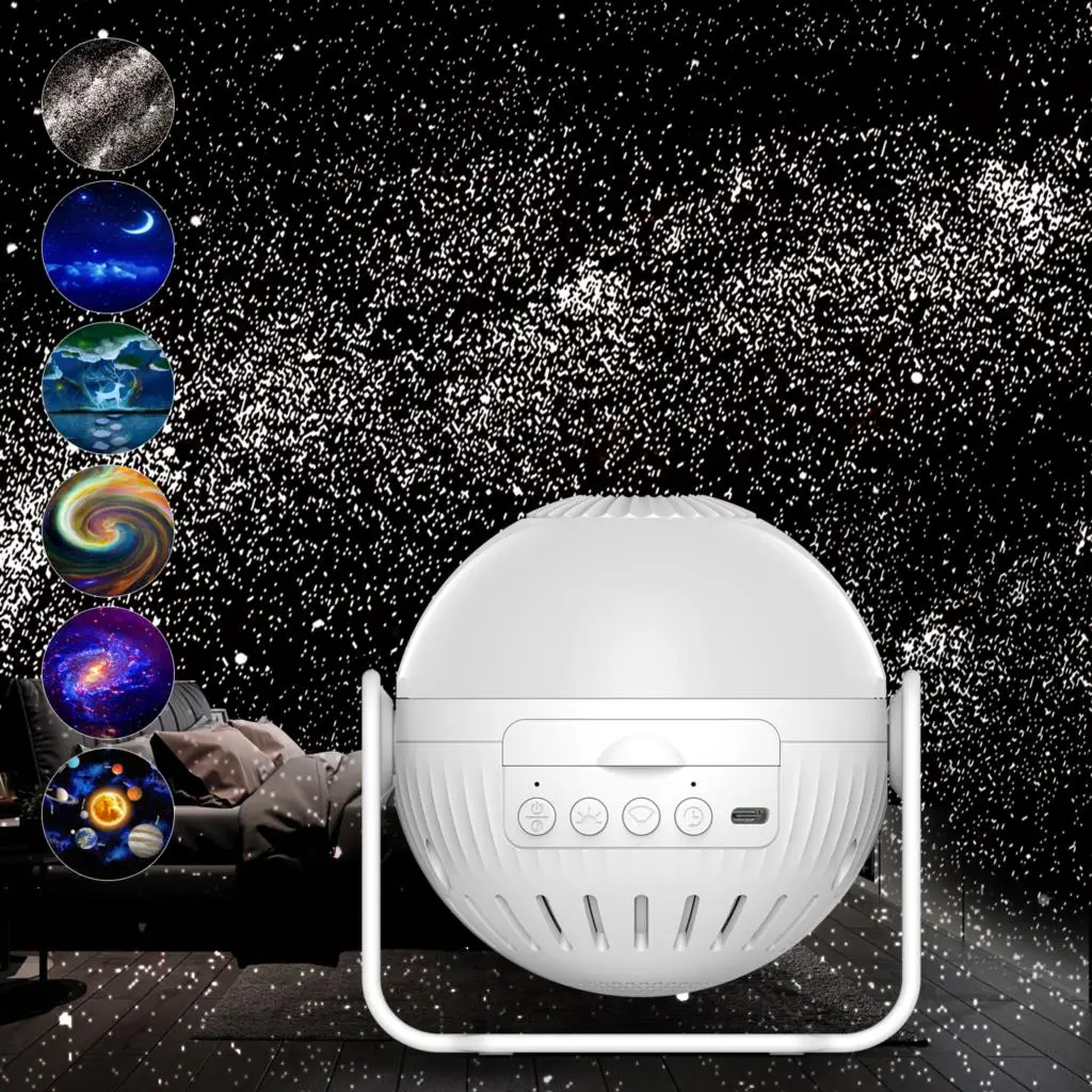 LED Star Projector Night Light 7 In 1 Planetarium Projection Galaxy Starry Sky Projector Lamp USB Rotating With Speaker우주 무드등
LED Star Projector Night Light 7 In 1 Planetarium Projection Galaxy Starry Sky Projector Lamp USB Rotating With Speaker우주 무드등