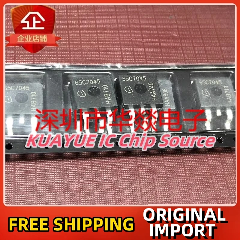 10 шт.-30 шт./IPB65R045C7 65C7045 TO-263 700V 212A быстрая доставка гарантия качества 
10 шт.-30 шт./IPB65R045C7 65C7045 TO-263 700V 212A быстрая доставка гарантия качества