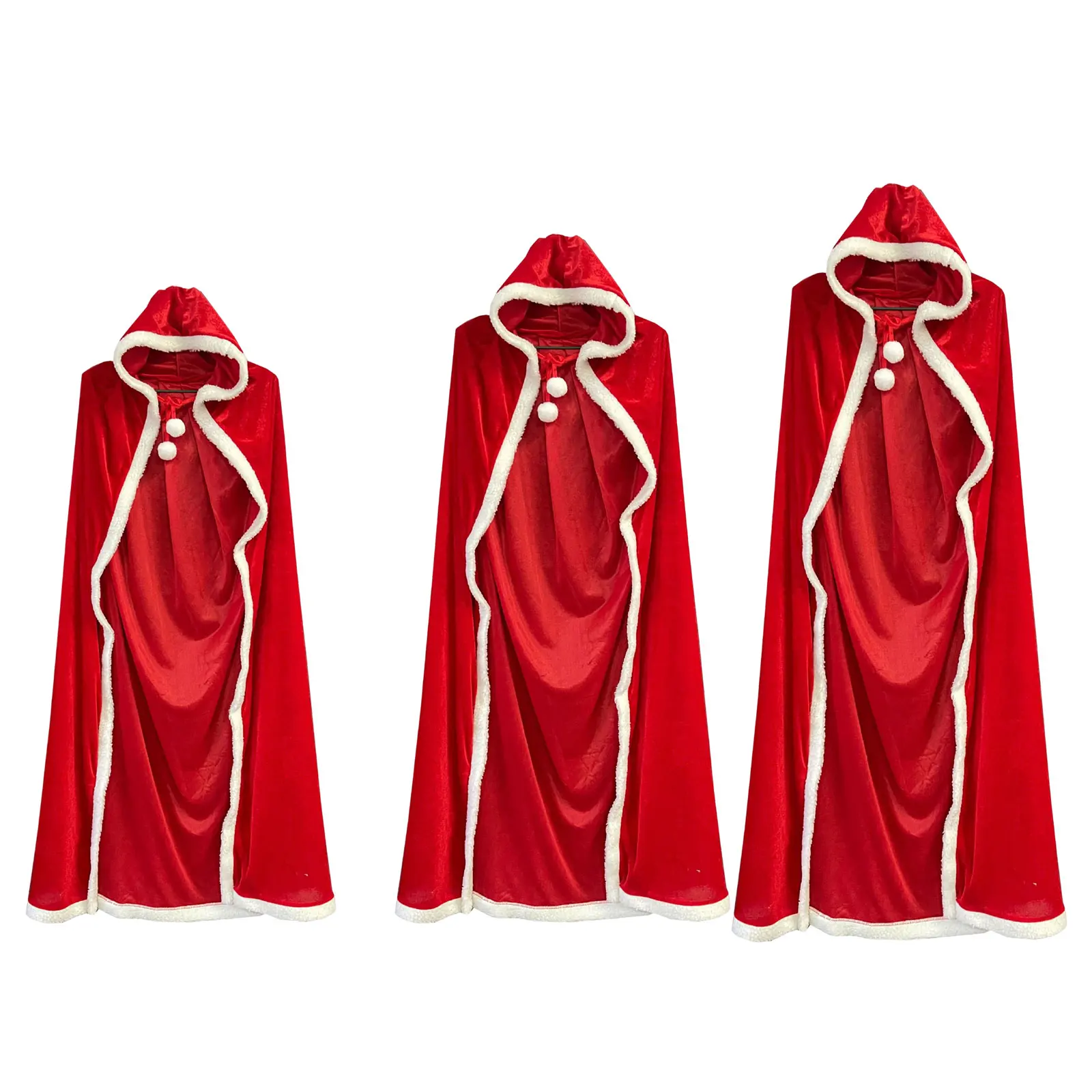 Velvet Hooded Cape Cloak Shawl Women Girls Dress up Christmas Costume Cloak for Party Xmas Carnival Festival Stage Performance
Velvet Hooded Cape Cloak Shawl Women Girls Dress up Christmas Costume Cloak for Party Xmas Carnival Festival Stage Performance