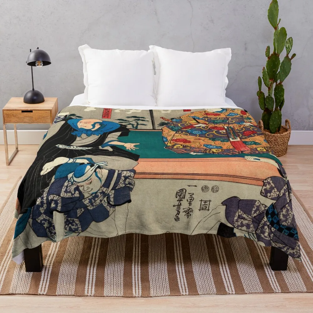 Sato Norikiyo Nyudo Saigo Yoshinaka by Utagawa Kuniyoshi Throw Blanket Blankets Sofas Of Decoration Flannel Fabric
Sato Norikiyo Nyudo Saigo Yoshinaka by Utagawa Kuniyoshi Throw Blanket Blankets Sofas Of Decoration Flannel Fabric