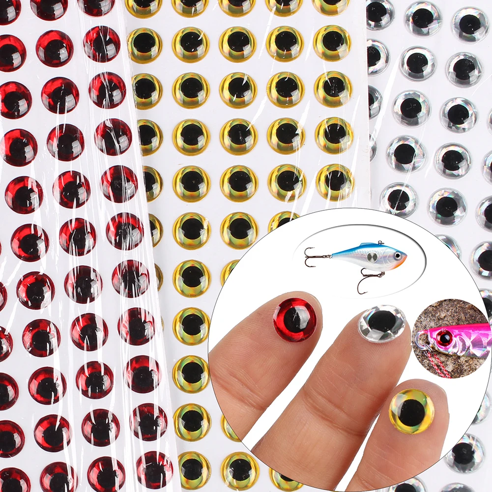 100pcs Fishing Lure Eyes Fly Fishing 3D Simulation Artificial Fish Eyes Stickers 13mm 14mm 15mm 16mm Fishing Tackle
100pcs Fishing Lure Eyes Fly Fishing 3D Simulation Artificial Fish Eyes Stickers 13mm 14mm 15mm 16mm Fishing Tackle