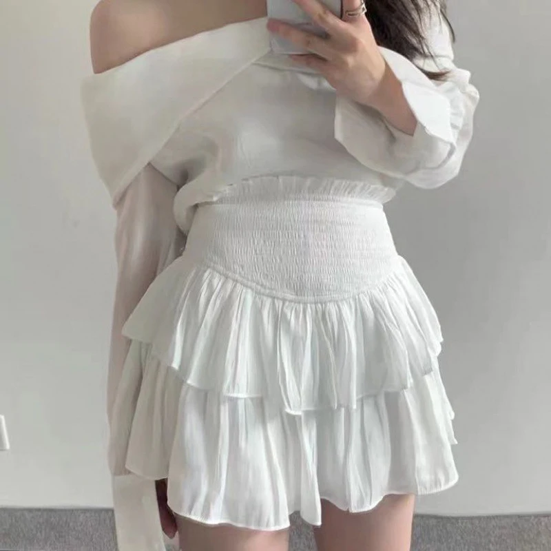 Women Summer White Skirt Bottom Women Ruffle Skirt Pleated Skirt Boho Beach Skirt Mermaid Skirt Bottom 2023
Women Summer White Skirt Bottom Women Ruffle Skirt Pleated Skirt Boho Beach Skirt Mermaid Skirt Bottom 2023