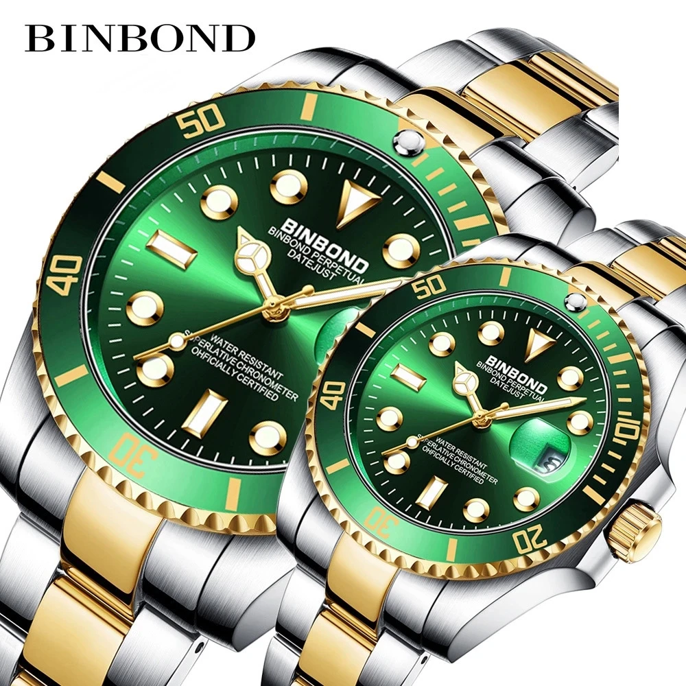 BINBOND B920 Watches Fashion Brand Luxury Wristwatches Casual Lovers Quartz Mens Watch Waterproof Relogio Masculino
BINBOND B920 Watches Fashion Brand Luxury Wristwatches Casual Lovers Quartz Mens Watch Waterproof Relogio Masculino