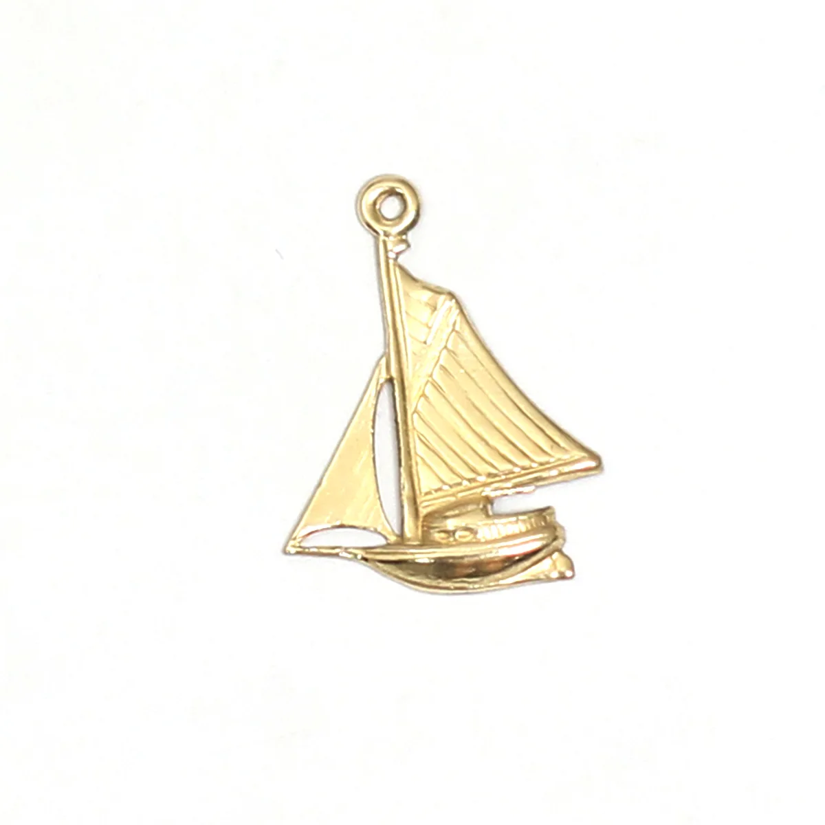 

Beadsnice Pendant Gold Filled Sail Boat Delicate 14K Charms
