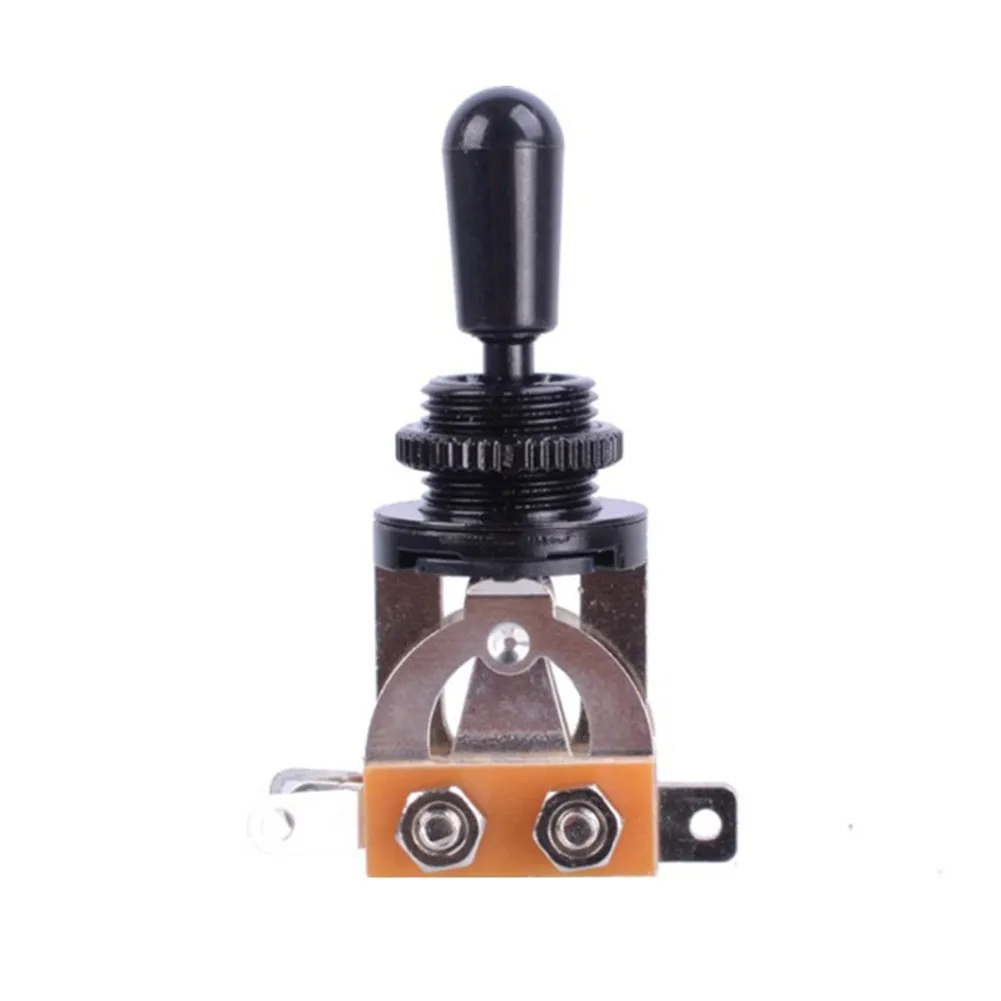 Selector 3 Way Guitar Toggle Switch Switch Toggle Black Electric Fittings Guitar Metal + Plastic 3 Way Accessories
Selector 3 Way Guitar Toggle Switch Switch Toggle Black Electric Fittings Guitar Metal + Plastic 3 Way Accessories