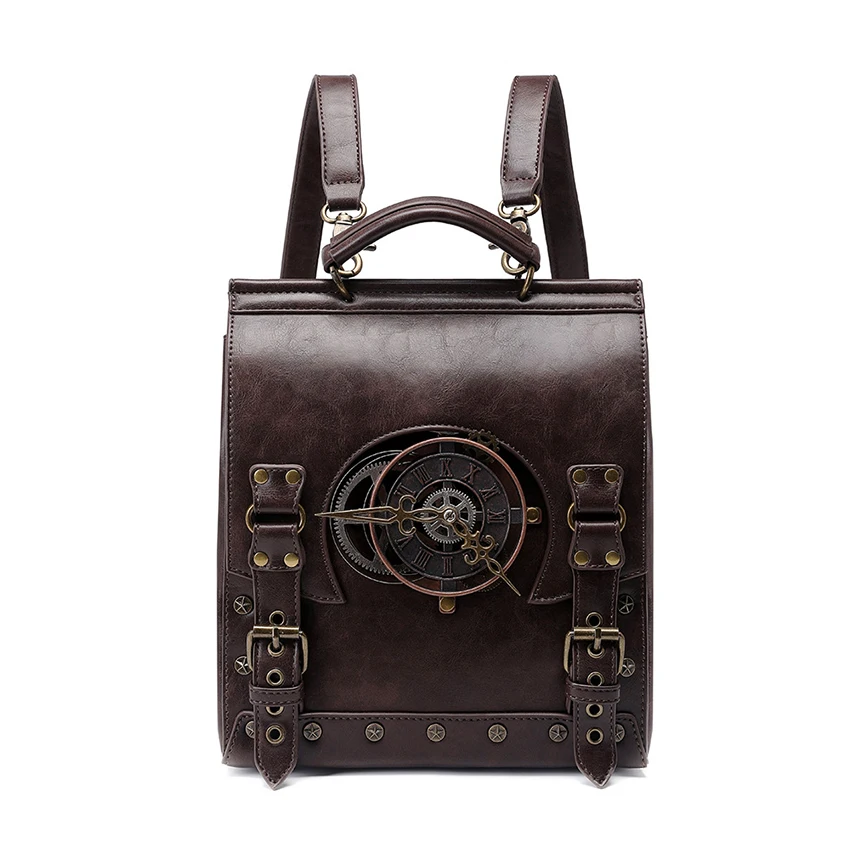 Medieval Steampunk Schoolbag Backpack Retro Industrial Style Gothic Women Leather Vikings Laptop Bag Satchel Pirate Briefcase
Medieval Steampunk Schoolbag Backpack Retro Industrial Style Gothic Women Leather Vikings Laptop Bag Satchel Pirate Briefcase
