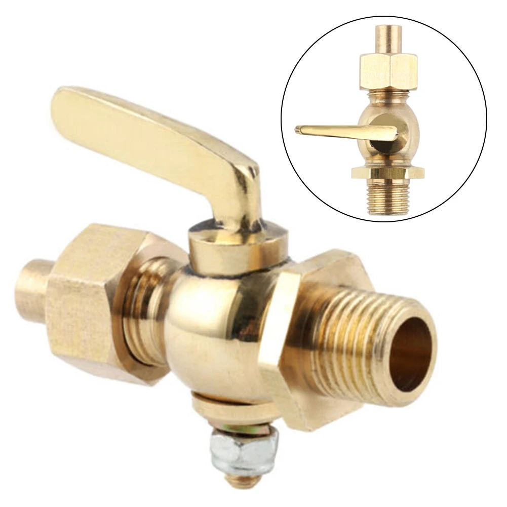 1/8IN-1/4IN Valve Brass Petcock 6.5 * Height 4.5cm Copper Dowel Mouth Standard Pattern Switch Rotation Air Intake
1/8IN-1/4IN Valve Brass Petcock 6.5 * Height 4.5cm Copper Dowel Mouth Standard Pattern Switch Rotation Air Intake