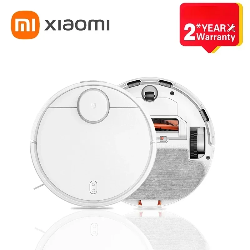 

Xiaomi Mijia Sweeping Vacuum Mop 3C B106CN 4000pa Suction Intelligent LDS Laser Navigation Electronic Control Water Tank