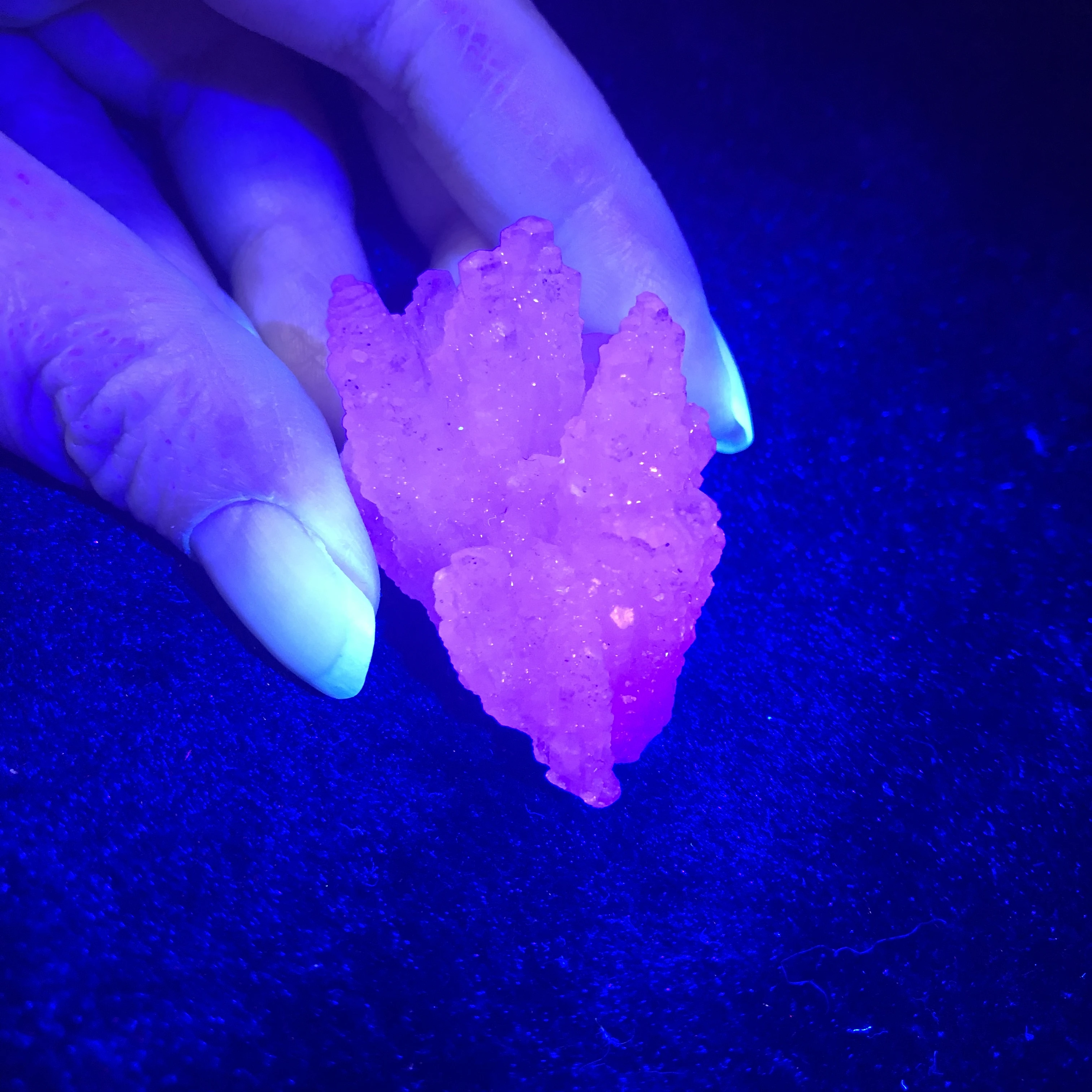 1Pcs Natural Crystal Raw Stone Pink Feather Calcite Fine Natural Decorative Small Ornaments Play Purple And Other Shine Pink
1Pcs Natural Crystal Raw Stone Pink Feather Calcite Fine Natural Decorative Small Ornaments Play Purple And Other Shine Pink